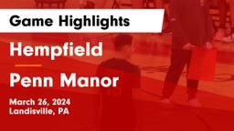 Hempfield  vs Penn Manor   Game Highlights - March 26, 2024