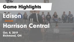 Edison  vs Harrison Central  Game Highlights - Oct. 8, 2019
