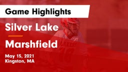 Silver Lake  vs Marshfield  Game Highlights - May 15, 2021