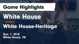 White House  vs White House-Heritage  Game Highlights - Dec. 7, 2018