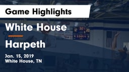 White House  vs Harpeth  Game Highlights - Jan. 15, 2019