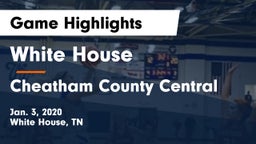 White House  vs Cheatham County Central  Game Highlights - Jan. 3, 2020
