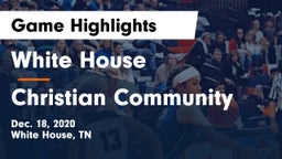 White House  vs Christian Community  Game Highlights - Dec. 18, 2020