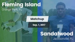 Matchup: Fleming Island vs. Sandalwood  2017