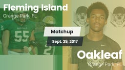 Matchup: Fleming Island vs. Oakleaf  2017