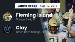 Recap: Fleming Island  vs. Clay  2018
