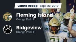 Recap: Fleming Island  vs. Ridgeview  2019