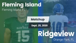 Matchup: Fleming Island vs. Ridgeview  2020