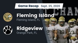 Recap: Fleming Island  vs. Ridgeview  2020