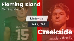 Matchup: Fleming Island vs. Creekside  2020