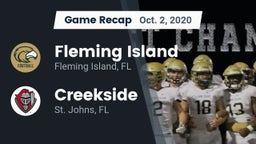 Recap: Fleming Island  vs. Creekside  2020