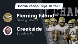 Recap: Fleming Island  vs. Creekside  2021