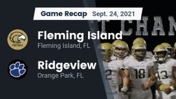 Recap: Fleming Island  vs. Ridgeview  2021