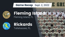 Recap: Fleming Island  vs. Rickards  2022