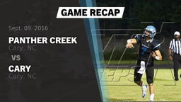 Recap: Panther Creek  vs. Cary  2016