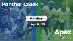 Matchup: Panther Creek vs. Apex  2017