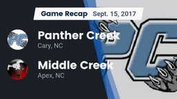 Recap: Panther Creek  vs. Middle Creek  2017