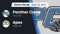 Recap: Panther Creek  vs. Apex  2017