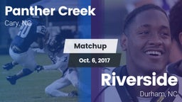 Matchup: Panther Creek vs. Riverside  2017