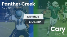 Matchup: Panther Creek vs. Cary  2017