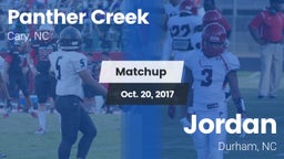 Matchup: Panther Creek vs. Jordan  2017