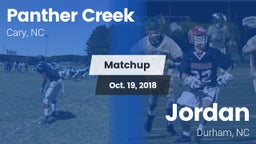 Matchup: Panther Creek vs. Jordan  2018
