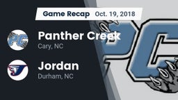 Recap: Panther Creek  vs. Jordan  2018