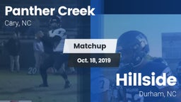 Matchup: Panther Creek vs. Hillside  2019