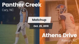 Matchup: Panther Creek vs. Athens Drive  2019