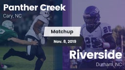 Matchup: Panther Creek vs. Riverside  2019