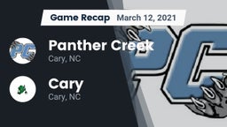 Recap: Panther Creek  vs. Cary  2021