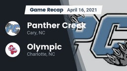 Recap: Panther Creek  vs. Olympic  2021