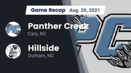 Recap: Panther Creek  vs. Hillside  2021