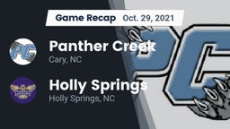 Recap: Panther Creek  vs. Holly Springs  2021