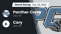 Recap: Panther Creek  vs. Cary  2023