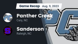 Recap: Panther Creek  vs. Sanderson  2023