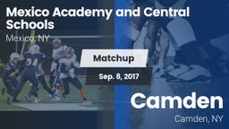 Matchup: Mexico Academy and vs. Camden  2017