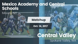 Matchup: Mexico Academy and vs. Central Valley  2017