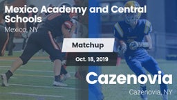 Matchup: Mexico Academy and vs. Cazenovia  2019