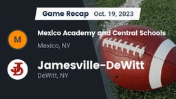 Recap: Mexico Academy and Central Schools vs. Jamesville-DeWitt  2023