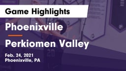 Phoenixville  vs Perkiomen Valley  Game Highlights - Feb. 24, 2021