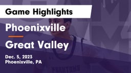 Phoenixville  vs Great Valley Game Highlights - Dec. 5, 2023