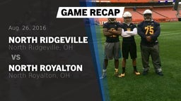Recap: North Ridgeville  vs. North Royalton  2016