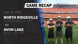 Recap: North Ridgeville  vs. Avon Lake  2016
