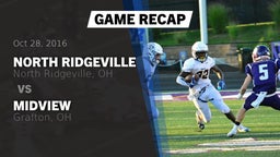 Recap: North Ridgeville  vs. Midview  2016