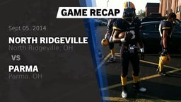 Recap: North Ridgeville  vs. Parma  2014