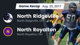 Recap: North Ridgeville  vs. North Royalton  2017