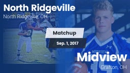 Matchup: North Ridgeville vs. Midview  2017