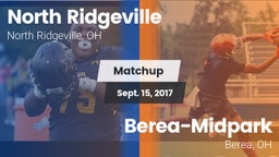 Matchup: North Ridgeville vs. Berea-Midpark  2017