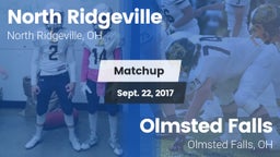 Matchup: North Ridgeville vs. Olmsted Falls  2017